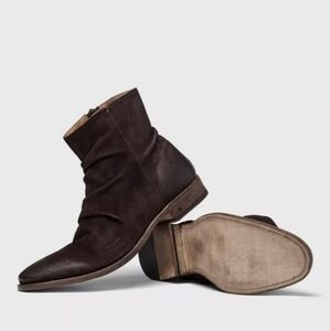 John Varvatos | Morrison Sharpei Suede Boot in Brown Size 9.5